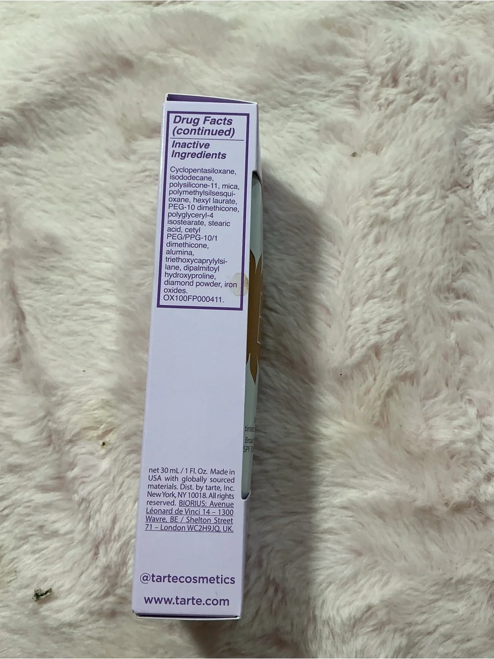 Tarte high performance naturals bb blur tinted moisturizer broad spectrum spf 30